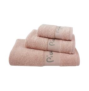 Vannas dvieļu komplekts Pierre Cardin 2133 SALMON, laškrāsa, 140 cm x 70 cm, 3 gab.
