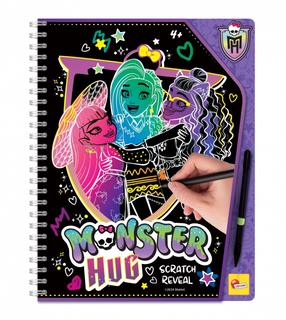 Raižymo rinkinys Monster High Monster High Scratch Reveal, įvairių spalvų