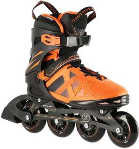 Роликовые коньки Nils Extreme NA14112, черный цв./oранжевый цв., 42