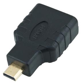Adapteris Blow 92-105 HDMI Micro Vīrietis, HDMI Sieviete, melna krās.