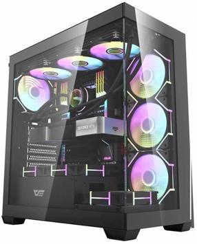 Стационарный компьютер Mdata Gaming Ryzen 7 7800X3D, DDR5 32 GB, SSD+HDD 1 TB 1 TB, RTX 4060 8 GB 90301759