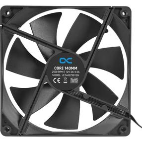 Ventiliatorius Alphacool Core 24846, 14 cm, juoda sp.