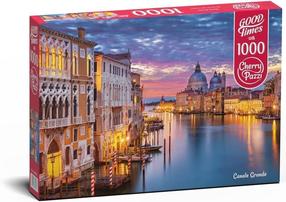 Puzle CherryPazzi Canale Grande 1000 el. 30073, 50 cm x 70 cm, 1000 gab., daudzkrāsaina