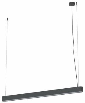 Светильник потолочный Nowodvorski Soft 7525, LED, 3000 °К, 1 x 22 Вт, графитовый цв. / графитовый цв.