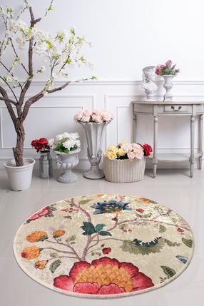 Paklājs Conceptum Hypnose Arya 882CHL1125, daudzkrāsaina, 100 cm x 100 cm