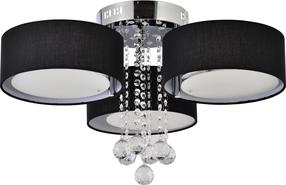 Valgusti lagi Light Prestige Gambela LP-991/3C BK, E27, 3 x 40 W, must v. / must v.