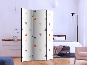 Širma Artgeist Triangles Rain Paraventtc0395, įvairių spalvų, 135 cm x 172 cm