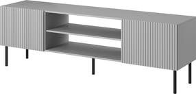 TV staliukas Asensio RTV-1, šviesiai pilka sp., 180 cm x 42 cm x 57 cm