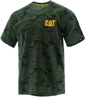 T-krekls Cat W05324, zaļa krās., L izmērs
