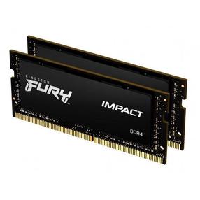 Operatyvioji atmintis (RAM) Kingston Fury Impact, DDR4 (SO-DIMM), 16 GB, 3200 MHz (pažeista pakuotė)