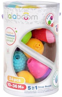Lavinimo žaislas Lalaboom Snap Beads