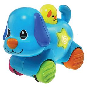 Развивающая игра WinFun Press 'N Go Pet, синий цв.