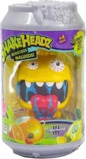 Фигурка-игрушка Dumel Shake Headz Tiger Head, желтый цв.