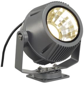 Pastatomas lauko šviestuvas SLV Flac Beam, 27W, LED, IP65, pilka sp., 15 cm x 22 cm