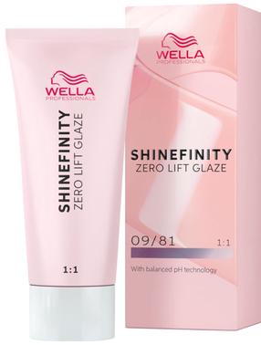 Juuksevärv Wella Professionals Shinefinity, platinum opal v., 09/81, 60 ml