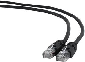 Провод Gembird PP6U UTP Cat6 Patch Cord RJ-45 8P8C, RJ-45 8P8C, 0.25 м, черный цв.