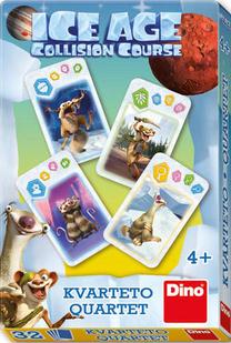 Kortų žaidimas Dino Ice Age Collision Course Quartet 60583D