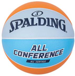 Баскетбольный мяч Spalding All Conference, 7 размер, синий цв./oранжевый цв.
