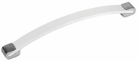 Rankena Besco Flex, 22.9 cm, balta sp./chromo sp.