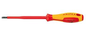 Plokščias atsuktuvas Knipex 98 20 35, izoliuotas, 20.2 cm