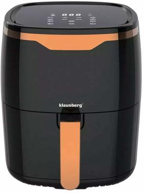 Aerogrils Klausberg KB-7599, melna krās., 1400 W, 4.5 l
