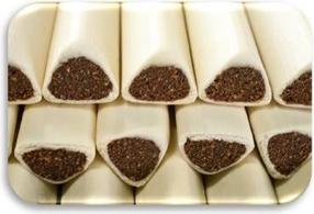 Skanėstas šunims Mira Mar Limestone Triangular Tubes With Chicken, vištiena, 45 vnt.