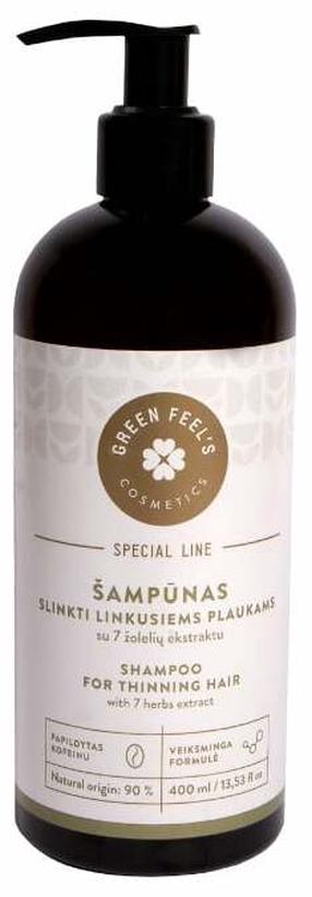 Šampūnas Green Feel's Special Line With 7 Herbs Extract, 400 ml