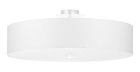 Prekė su pažeista pakuote. Šviestuvas lubų Sollux Skala 50 SL0761, E27, 5 x 60 W, balta sp. / balta sp.