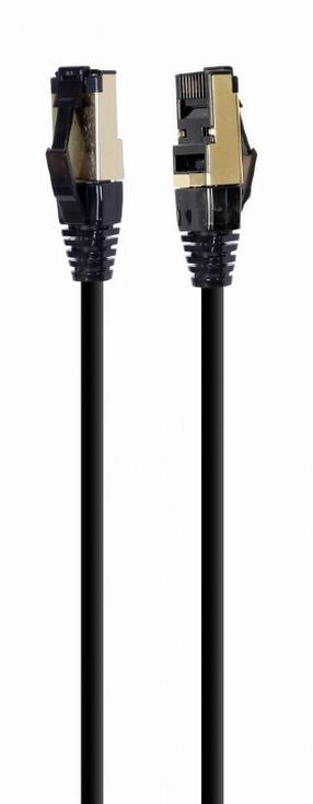 Сетевой кабель Gembird S/ FTP Cat. 8 LSZH Patch Cord PP8-LSZHCU-BK-10M RJ-45, RJ-45, 10 м, черный цв.