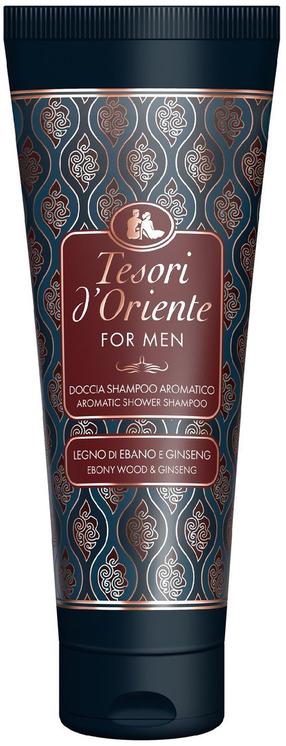 Ķermeņa mazgāšanas želeja vīriešiem Tesori d'Oriente Legno Ebano, 250 ml