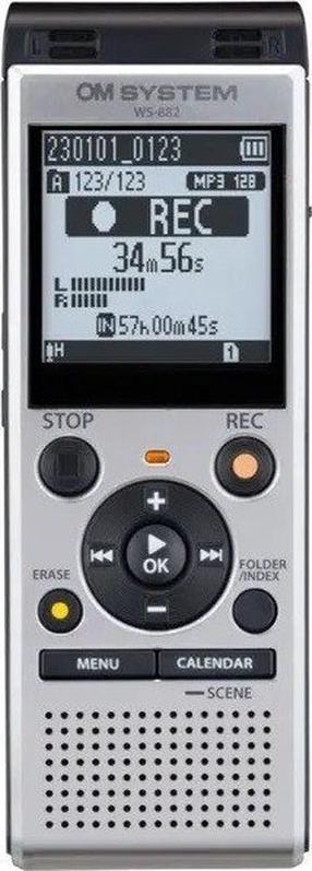 Диктофон Olympus WS-882, серебристый цв., 4 ГБ