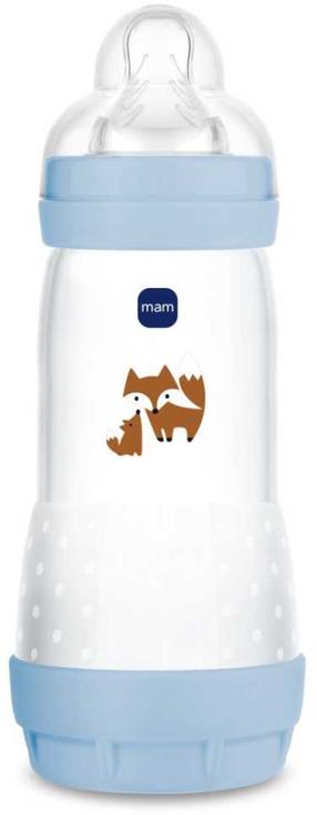 Bērnu pudelīte Mam Perfect Start, 260 ml, 2 mēn., zila krās.