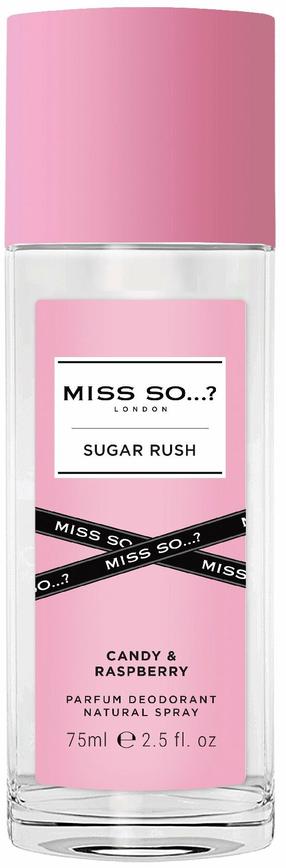 Deodorant naistele Miss So...? London Sugar Rush, 75 ml