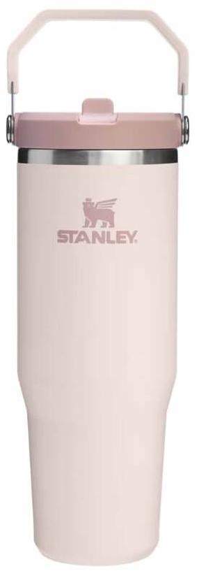 Termokrūze Stanley The IceFlow Flip Straw 2.0 Tumbler, 0.89 l, gaiši rozā krās.
