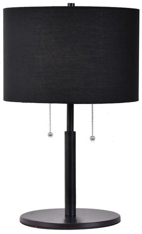 Laualambid Light Prestige Fogo LP-0304/2T BK, E27, 15W, must v./must v.