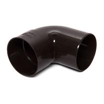 Lietvamzdžio alkūnė Scala, polivinilchloridas (pvc), ruda sp.