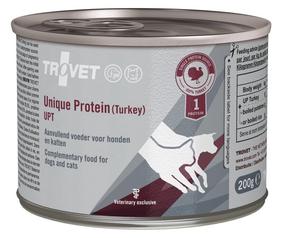 Mitrā kaķu barība Trovet Unique Protein Turkey, tītara gaļa, 0.2 kg