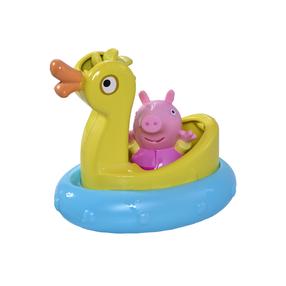 Vonios žaislų rinkinys Toomies Peppa Pig Peppa & Duck E73638, įvairių spalvų