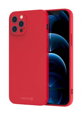 Telefona vāciņš Swissten Soft Joy 34500315, sarkana krās.