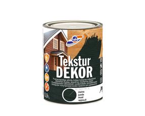 Koksnes impregnants Rilak Teksturdekor, melns krās., 0.9 l