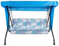 Lauko sūpynės Patio Latina G023-01PB, antracito sp./šviesiai mėlyna sp., 200 cm x 130 cm x 160 cm