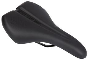 Велосипедное седло Rock Machine Comfort Saddle 20 NF170201, cталь/гель, черный цв.