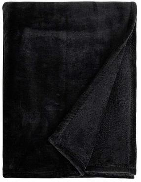 Pleed Homla Basic Rote, must v., 150 cm x 200 cm