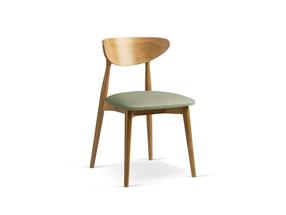 Kėdžių rinkinys Cosmopolitan Design Leon, matinė, žalia sp., 48 cm x 47.5 cm x 79 cm, 2 vnt.