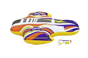 Pripučiamas plaustas Bestway Ride-On, 117 cm x 107 cm, įvairių spalvų