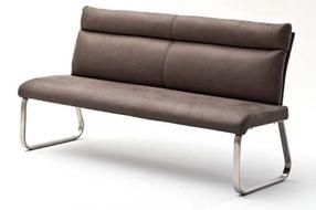 Prieškambario suoliukas MC Akcent Rabea, ruda sp., 180 cm x 70 cm x 98 cm
