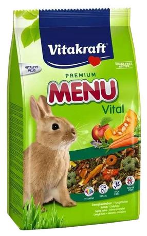 Maistas graužikams Vitakraft, triušiams, 3 kg