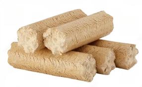 Zāģu skaidu brikete jaukta koksne NESTRO, 10 kg