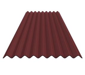 Bituumenlaineplaat Gutta GUTTAPRAL K9, punane v., 200 cm x 85 cm x 0.26 cm