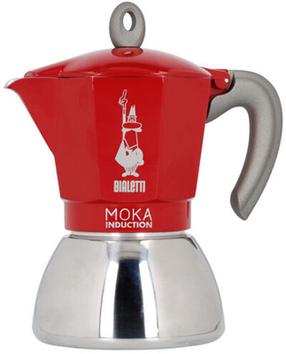  Mokas kafijas kanna Bialetti Induction, sarkana krās.
